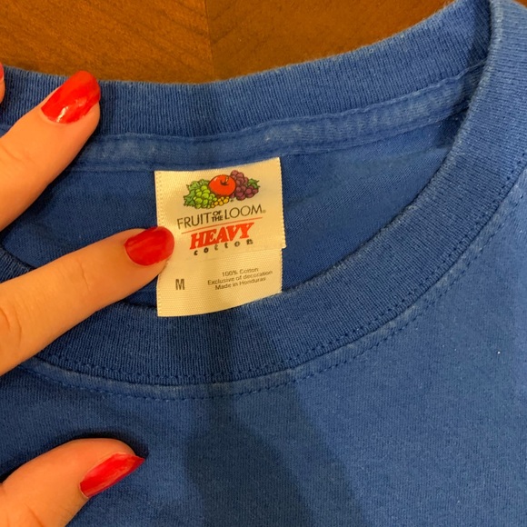 Blue Kansas Jayhawks Far Above T-Shirt - Picture 3 of 5